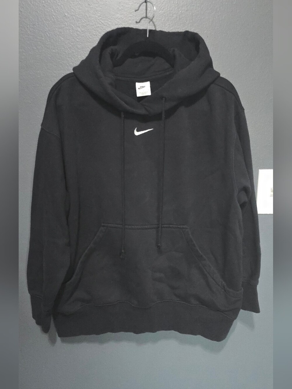 Nike Black Men's Pullover Hoodie Sweatshirt